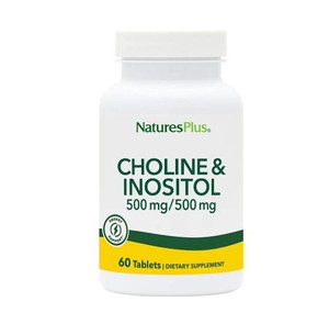 Nature's Plus Choline-Inositol 500mg, 60Tabs