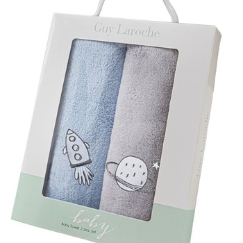 Σετ Πετσέτες 2τμχ (35x50) Baby Towels Boy Set 2 Guy Laroche