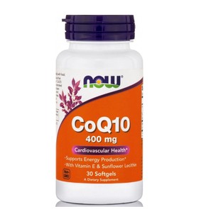 Now Foods CoQ10 400 mg - 30 Softgels