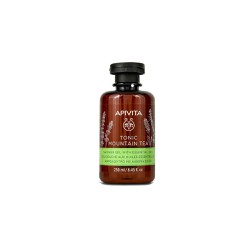 Apivita Tonic Mountain Tea Shower Gel With Essential Oils 250ml
