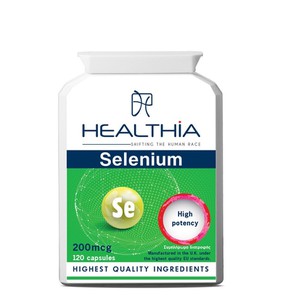 Healthia Selenium 200mcg, 120 Caps
