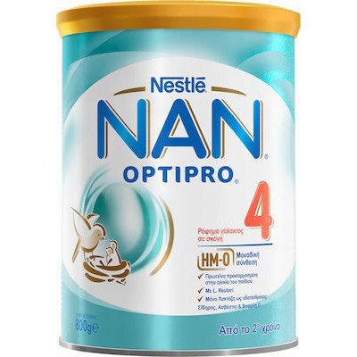 NAN Optipro 4 Ρόφημα Γάλακτος Σε Σκόνη Από Τον 2ο Χρόνο 800gr