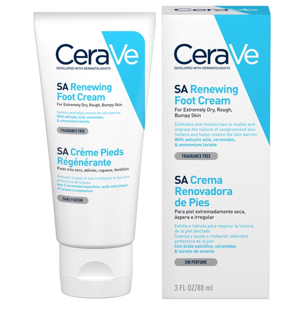 Cerave SA Renewing Foot Cream Αναπλαστική Κρέμα Ποδιών, 88ml