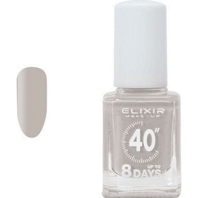 ELIXIR 40″ Up To 8 Days Gloss Βερνίκι Νυχιών Μακράς Διαρκείας Quick Dry Γκρι 73 13ml