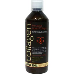 Collagen Power Pro Active Liquid Collagen λεμόνι 500ml +20% επιπλέον προϊόν