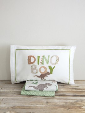 Pillowcases set - Dino Boy