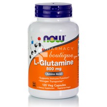 Now L-Glutamine 500mg, 120 caps