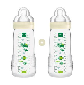 1+ 1 MAM Easy Active Baby Bottle for 4 Months+ Uni