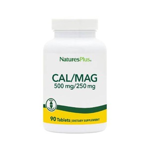 Nature's Plus Calcium 500mg & Magnesium 250mg, 90 