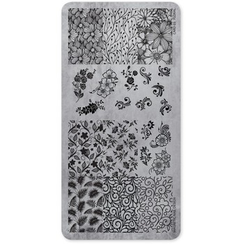 118602 STAMPING PLATE 03 FLORAL