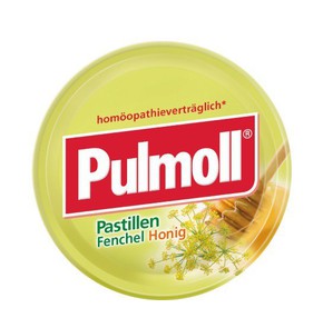 Pulmoll Lozenges with Honey & Fennel, 75g