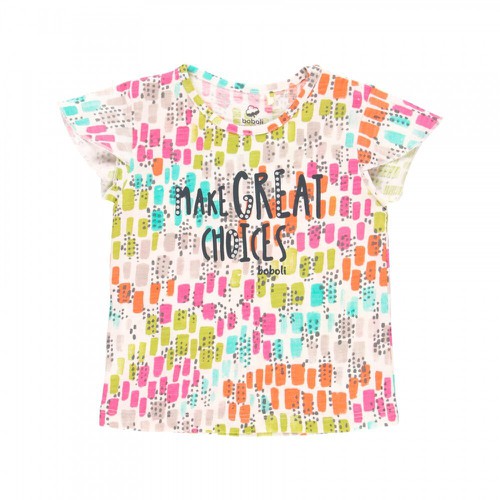 Boboli Knit T-Shirt For Baby Girl - Organic(244066
