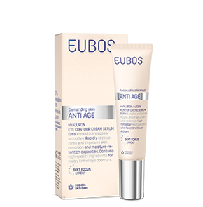 Eubos Hyaluron Eye Contour Cream Serum Αντιρυτιδικ