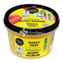 Organic Shop Repairing Body Scrub Mango & Sugar - Scrub Σώματος, 250ml
