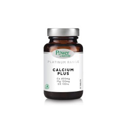 Power Health Classics Platinum Range Calcium Plus Για Τη Σωστή Λειτουργία Του Νευρικού Συστήματος 30 κάψουλες