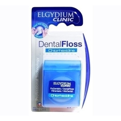 Elgydium Οδοντικό Νήμα Dental Floss με Χλωρεξιδίνη