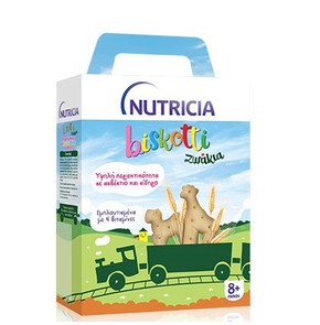 Nutricia Biskotti Bisquits with Animals from 8 Mon