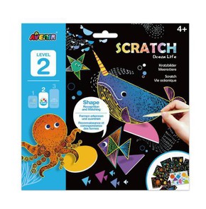 Avenir Scratch-Ocean Life Level 2 for Ages 4+