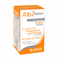 Health Aid A To Z Multivit 30 Ταμπλέτες -  Πολυβιτ