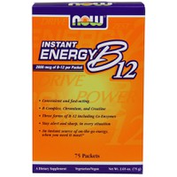 NOW B-12 INSTANT ENERGY 2000MCG 75PACKETS