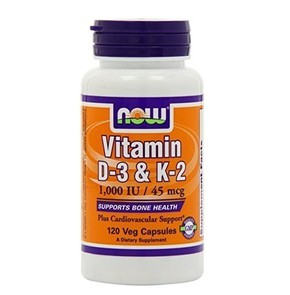 Vitamin D-3  K-2 - 120 Veg Capsules