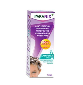 Paranix Shampoo Αγωγή Κατά των Φθειρών του Τριχωτο