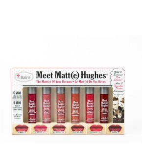 The Balm Hughes Mini Kit Vol.12 Lipstick Liquid, 6