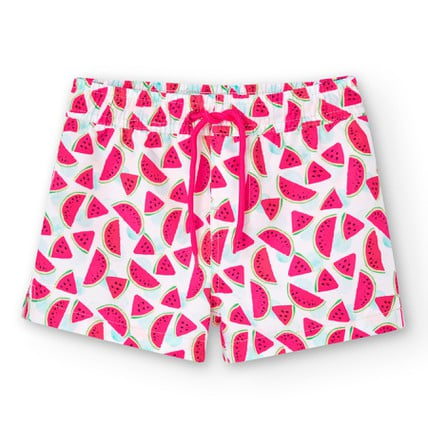 Boboli Knit bermuda shorts printed for girl (82605