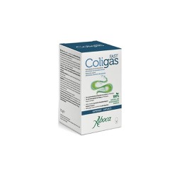 Aboca Coligas Fast Formula To Treat Bloating & Abdominal Distension 30 capsules