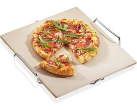 Kuchenprofi Πλάκα Ψησίματος για Πίτσα με Βάση & Χερούλι 38x35,5cm.