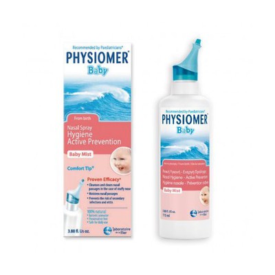 PHYSIOMER Baby Isotonic Nasal Solution 115ml From Birth