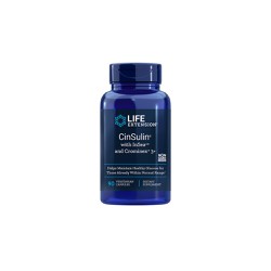 Life Extension CinSulin With InSea2 And Crominex 3+ Special Formula For Normal Cellular Absorption Of Glucose 90 herbal capsules
