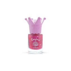 Garden Fairyland Kids Nail Polish Glitter Pink Rosy 1 7.5ml