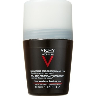 VICHY  Vichy Homme 72h Deodorant Roll-on for Extre