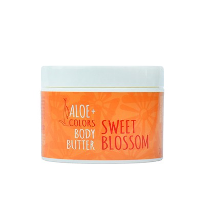 ALOE+COLORS Sweet Blossom Body Butter Κρέμα Σώματος Με Άρωμα Βανίλια-Πορτοκάλι 200ml