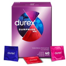 Durex Surprise Me Variety Προφυλακτικά 40Τμχ.