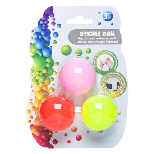 Topa ngjites antistres me ngjyra 3 cp