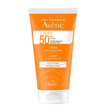Avene Cream SPF50+, Αντηλιακή Κρέμα Προσώπου για Ξ