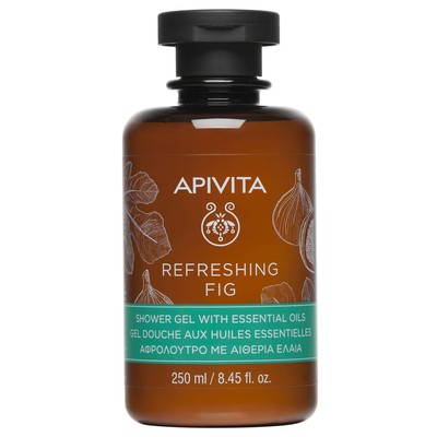 APIVITA Refreshing Fig Αφρόλουτρο με Αιθέρια Έλαια