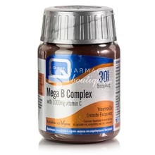 Quest MEGA B Complex (& Vitamin C 1000mg), 30 tabs