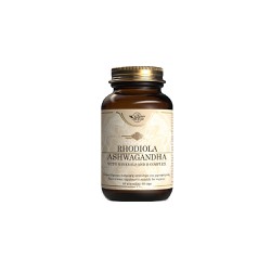 Sky Premium Life Rhodiola/Ashwagandha Dietary Supplement That Helps Fight The Effects Of Anxiety 60 caps