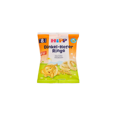 HIPP Bio Baby Rings With Spinach & Oats From 8 Months 30g
