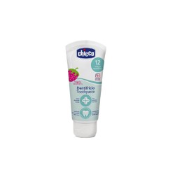 Chicco Toothpaste 12+ Months Children's Fluoride Toothpaste With Strawberry Flavor 50ml