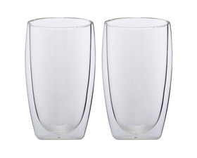 Maxwell & Williams Blend Ποτήρι Νερού/ Αναψυκτικού 450ml με Διπλά Τοιχώματα  Σε Συσκευασία Δώρου-Σετ 2 Τεμαχίων