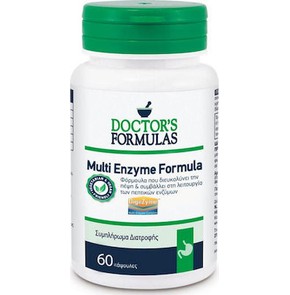 Doctor's Formulas Multi Enzyme Formula, 60 caps