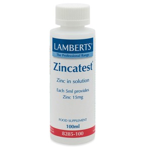 Zincatest Συμπλήρωμα Ψευδαργύρου σε Υγρή Μορφή, 10
