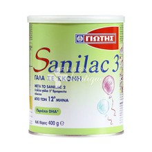 ΓΙΩΤΗΣ Sanilac 3 - Βρεφικό Γάλα (από τον 12ο μήνα), 400gr