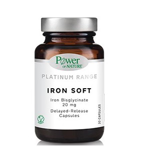 Power Platinum Iron Soft-Συμπλήρωμα Διατροφής με Σ