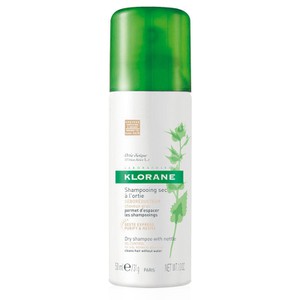 KLORANE Dry shampoo με τσουκνίδα για ανοιχτά ή σκο