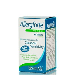 Health Aid Allergforte Tablets Συμπλήρωμα Διατροφής 60Tabs.